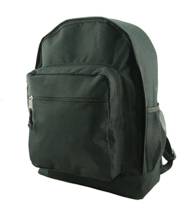 K-Cliffs Large 18" Unisex School-College Backpack w/Adjustable Padded Straps