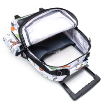 Load image into Gallery viewer, K-Cliffs Deluxe Wheeled Rolling School Backpack Sturdy Wheels