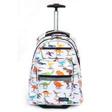 Load image into Gallery viewer, K-Cliffs Rolling Backpack School Backpacks with Wheels & Multiple Pockets