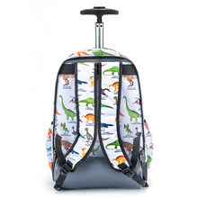Load image into Gallery viewer, K-Cliffs Rolling Backpack School Backpacks with Wheels & Multiple Pockets