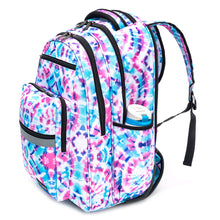 Load image into Gallery viewer, K-Cliffs Rolling Backpack School Backpacks with Wheels & Multiple Pockets