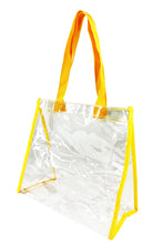 Load image into Gallery viewer, K-Cliffs 12" Clear Unisex Tote Stadium Approved See Through Tote Bag,