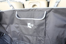 Load image into Gallery viewer, Dog Cargo Cover for Trucks & SUVs Quilted Waterproof Trunk Bed Liner 84” x 70” Large Black
