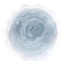 Load image into Gallery viewer, Round 16" Ruffled Rose Decorative Throw Pillow  Flower Shape Chiffon Couch Bed Sofa Cushion Cover