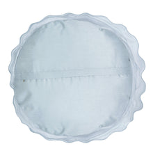 Load image into Gallery viewer, Round 16" Ruffled Rose Decorative Throw Pillow  Flower Shape Chiffon Couch Bed Sofa Cushion Cover