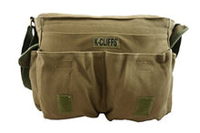 Load image into Gallery viewer, Classic Canvas Messenger Bag Vintage Heavy Duty Military Laptop Ipad Shoulder Travel Book Bag - k-cliffs