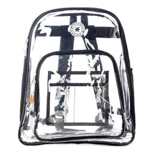 Load image into Gallery viewer, Heavy Duty Clear Backpack See Through PVC Stadium Security Transparent Workbag - k-cliffs