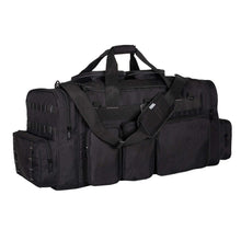 Load image into Gallery viewer, 30 Inch Large Gun Range Tactical Duffel Bag with US Flag Patch Lockable Zippers - k-cliffs