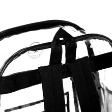 Load image into Gallery viewer, Heavy Duty Clear Backpack See Through PVC Stadium Security Transparent Workbag - k-cliffs