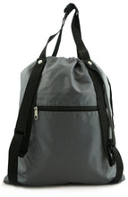 Load image into Gallery viewer, K-Cliffs 18" 2-in-1 Unisex Drawstring Backpack & Convertible Tote Bag |