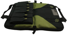 Load image into Gallery viewer, Pistol Case Handgun Storage Bag Memory Foam Lockable Glock Revolver Holster Holder Soft Hand Gun Cases with 6 Magazine Pockets Black Olive Green - k-cliffs