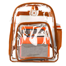 Load image into Gallery viewer, Heavy Duty Clear Backpack See Through PVC Stadium Security Transparent Workbag - k-cliffs