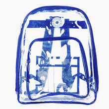 Load image into Gallery viewer, Heavy Duty Clear Backpack See Through PVC Stadium Security Transparent Workbag - k-cliffs