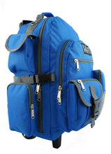 Load image into Gallery viewer, Deluxe Wheeled Rolling Backpack for School with Premium Sturdy Wheels - k-cliffs