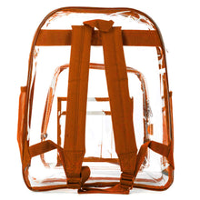 Load image into Gallery viewer, Heavy Duty Clear Backpack See Through PVC Stadium Security Transparent Workbag - k-cliffs