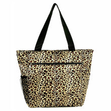 Load image into Gallery viewer, Large Printed Patterned Tote Bag w/ Liner for the Beach, Groceries, &amp; School