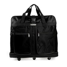 Load image into Gallery viewer, K-Cliffs Multi Tiered Collapsible Expandable Wheeled Travel Cargo Bag w/Zippered Pockets