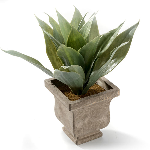 K-Cliffs Realistic Faux Gladiolus Plant Tabletop Arrangement in Pot