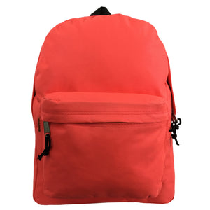 K-Cliffs Case 40pc School Backpacks 16 inch Basic Bookbag Bulk School Book Bags 40pcs Lot Mixed Colors