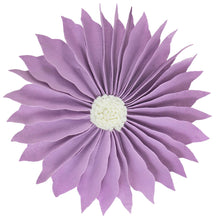 Load image into Gallery viewer, K-Cliffs 13" Round 3D Flower Decorative Throw Pillow