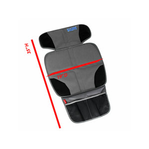 K-Cliffs Heavy Duty Car Seat Protector, Gray/Black