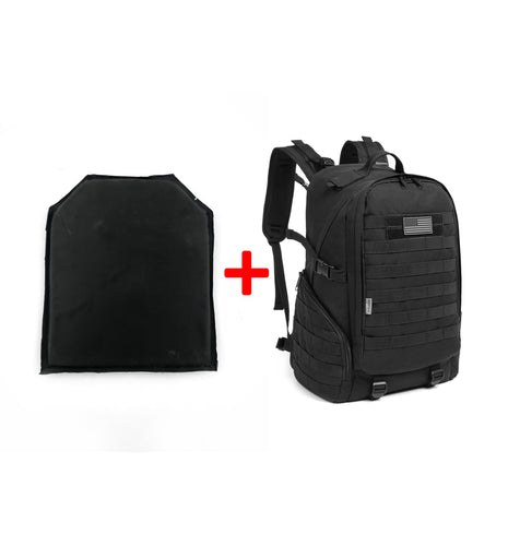 K-Cliffs Bulletproof Tactical Insert Vest & Backpack Military Travel Daypack Hiking