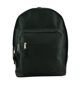 K-Cliffs Classic Large 17.5" Unisex School-College Backpack w/Adjustable Padded Straps