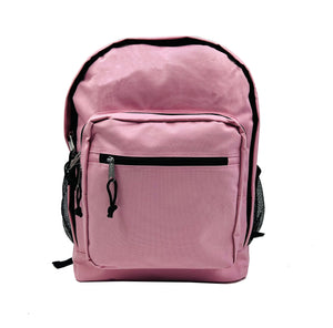 Classic Large 17.5" School Backpack with Adjustable Padded Straps-CS 24PCS