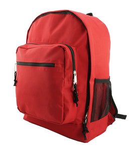 K-Cliffs Classic Large 17.5" Unisex School-College Backpack w/Adjustable Padded Straps