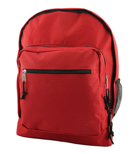 K-Cliffs Classic Large 17.5" Unisex School-College Backpack w/Adjustable Padded Straps