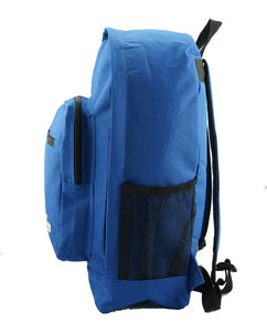 K-Cliffs Large 18" Unisex School Backpack w/Adjustable Padded Straps for Casual Everyday Use