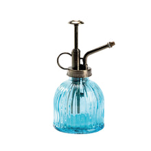 Load image into Gallery viewer, K-Cliffs Glass Plant Mister Water Spray Bottle Vintage Style Clear Sprayer Top Pump One Hand Watering Can Indoor Flowers Transparent Spritzer