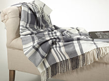 Load image into Gallery viewer, K-Cliffs Classic Color Plaid Pattern Tassel Trim Throw Blanket 50 x 60 Inch