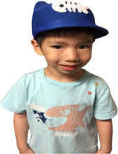 Load image into Gallery viewer, Kids Cat Ear Baseball Cap - Breathable Mesh Sun Hat with Fishbone Detail