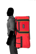 Load image into Gallery viewer, K-Cliffs Rolling Firefighter Duffel Heavy Duty Rescue Equipment Travel Turnout Gear Bag With Wheels for Firemen Paramedic Fire Fighters