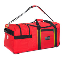 Load image into Gallery viewer, K-Cliffs Rolling Firefighter Duffel Heavy Duty Rescue Equipment Travel Turnout Gear Bag With Wheels for Firemen Paramedic Fire Fighters