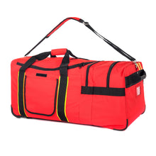 Load image into Gallery viewer, K-Cliffs Rolling Firefighter Duffel Heavy Duty Rescue Equipment Travel Turnout Gear Bag With Wheels for Firemen Paramedic Fire Fighters
