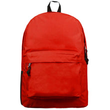 Load image into Gallery viewer, K-Cliffs 18&quot; Classic School Backpack w/Padded Shoulder Straps and Side Pocket