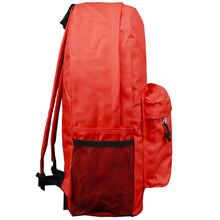 Load image into Gallery viewer, K-Cliffs 18&quot; Classic School Backpack w/Padded Shoulder Straps and Side Pocket