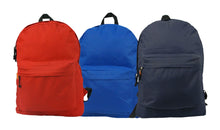 Load image into Gallery viewer, K-Cliffs 18&quot; Classic School Backpack w/Padded Shoulder Straps and Side Pocket