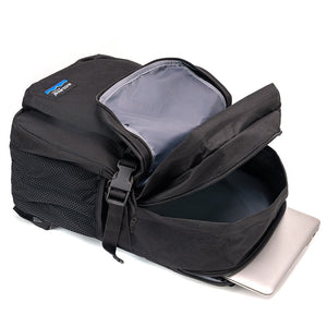 K-Cliffs  Large Multi-Compartment Backpack w/ Laptop Sleeve, Bottle Holder, and Padded Straps -20Pcs