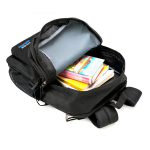 K-Cliffs Case Lot Multi-Compartment Backpack Daypack with Laptop Sleeve, Bottle Holder, and Padded Straps -20Pcs
