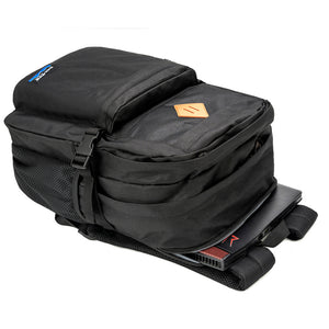 K-Cliffs  Large Multi-Compartment Backpack w/ Laptop Sleeve, Bottle Holder, and Padded Straps -20Pcs