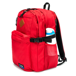 K-Cliffs  Multi-Compartment Backpack w/ Laptop Sleeve, Bottle Holder, and Padded Straps -20Pcs