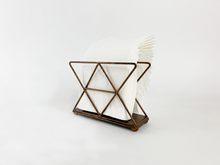 Load image into Gallery viewer, Upright Napkin Holder - Modern Geometry Design
