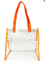 Load image into Gallery viewer, K-Cliffs 12&quot; Clear Tote Stadium Approved See Through Bag
