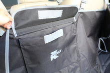 Load image into Gallery viewer, Dog Cargo Cover for Trucks &amp; SUVs Quilted Waterproof Trunk Bed Liner 84” x 70” Large Black