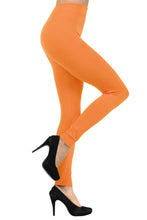 Load image into Gallery viewer, Fleece Lined Leggings Women High Waisted Thick Full Length Capri Soft Seamless Stretchy Tights Warm Winter Layer Skinny Pants