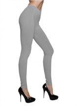 Load image into Gallery viewer, Seamless Leggings Women High Waisted 3" Waistband Full Length Capri Soft Stretchy Tights Skinny Pants