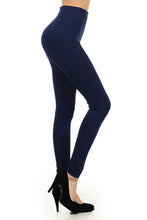 Load image into Gallery viewer, Seamless Leggings Women High Waisted 3" Waistband Full Length Capri Soft Stretchy Tights Skinny Pants